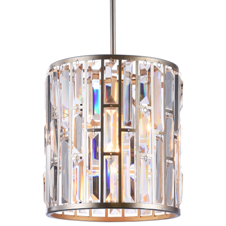 Kyiv lampa wisząca szampańska kryształowa 25cm Cosmolight
