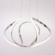 Tokyo lampa wisząca LED chrom 52cm Cosmolight