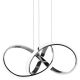 Tokyo lampa wisząca LED chrom 55cm Cosmolight