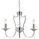 Riga lampa wisząca klasyczna nowoczesność chrom 51cm Cosmolight