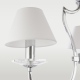 Riga lampa wisząca klasyczna nowoczesność chrom 51cm Cosmolight
