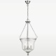 Prague lampa wisząca szklana przezroczysta retro 37cm Cosmolight