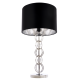 Quito lampa stołowa prostokątna czarna złota Cosmolight