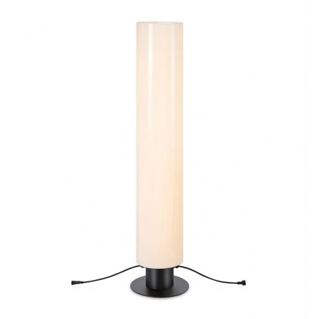 Garden 24 cylinder 110cm lampa podłogowa zewnętrzna 20w biała oświetlenie skandynawskie