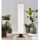 Garden 24 cylinder 110cm lampa podłogowa zewnętrzna 20w biała oświetlenie skandynawskie