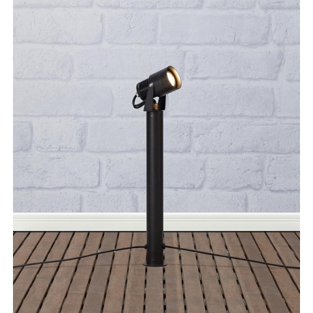 Garden 24 reflektor zewnętrzny 45cm 6w czarny oświetlenie skandynawskie