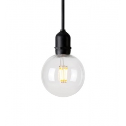 Garden 24 wisząca żarówka zewnętrzna 2,86w czarna