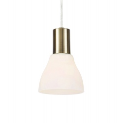 Vero lampa wisząca pojedyncza patyna szkło opalowe