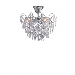 Sofiero plafon chrom kryształowy 36cm