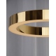 Luxury lampa wisząca 70 cm złota ściemnialna MAXLight