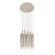 Organic lampa wisząca 33x1 chrom ściemnialna MAXLight