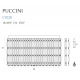 Puccini plafon kryształowy 60cm MAXLight