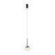 Zoom lampa wisząca czarna. 6w led MAXLight