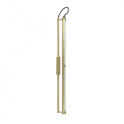 Levington kinkiet LED złoty industralny 81cm