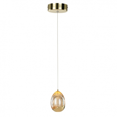 Huelto lampa wisząca LED jasnozłota Italux