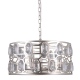 Momento lampa wisząca kryształowa szampańska 48cm Italux