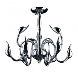 Swan plafon chrom 71cm