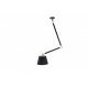 Zyta M czarna złota lampa wisząca czarny abażur 20-36cm Azzardo