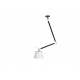 Zyta M czarna złota lampa wisząca biały abażur 20-36cm Azzardo
