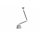 Zyta M czarna złota lampa wisząca szary abażur 20-36cm Azzardo