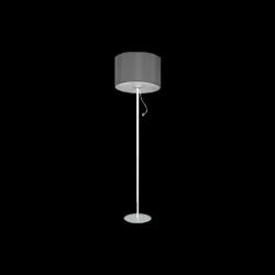 Fjara lampa podłogowa biała z abażurem walec granat fiolet wężyk LED i inne kolory