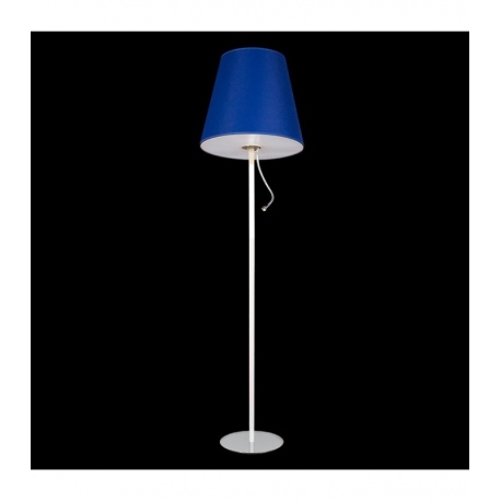 Fjara lampa podłogowa abażur stożek granat fiolet inne kolory Ramko
