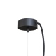 Ovo szklana lampa wisząca z kloszem opal 40cm różne kolory Cleoni