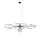 Rueda lampa wisząca druciany klosz  80cm lub 90cm kolory Cleoni