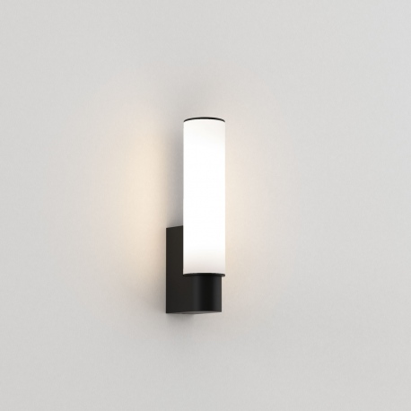 Kyoto LED LED kinkiet łazienkowy szklany biały mat matowy czarny IP44 Astro Lighting