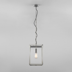 Homefield Pendant 360 lampa wisząca zewnętrzna szklana polerowany nikiel IP23