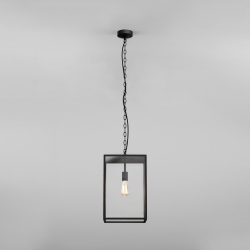 Homefield Pendant 450 lampa wisząca zewnętrzna szklana czarny z fakturą IP23