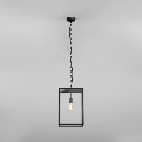 Homefield Pendant 450 lampa wisząca zewnętrzna szklana czarny z fakturą IP23 Astro Lighting