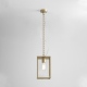Homefield Pendant 240 lampa wisząca zewnętrzna szklana naturalny mosiądz IP44 Astro Lighting