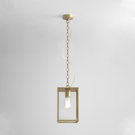 Homefield Pendant 240 lampa wisząca zewnętrzna szklana naturalny mosiądz IP44 Astro Lighting