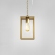Homefield Pendant 240 lampa wisząca zewnętrzna szklana naturalny mosiądz IP44 Astro Lighting