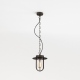 Montparnasse Pendant lampa wisząca zewnętrzna szklana brąz IP44 Astro Lighting