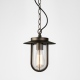 Montparnasse Pendant lampa wisząca zewnętrzna szklana brąz IP44 Astro Lighting