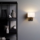 Connaught kinkiet z białym abażurem brąz IP20 Astro Lighting