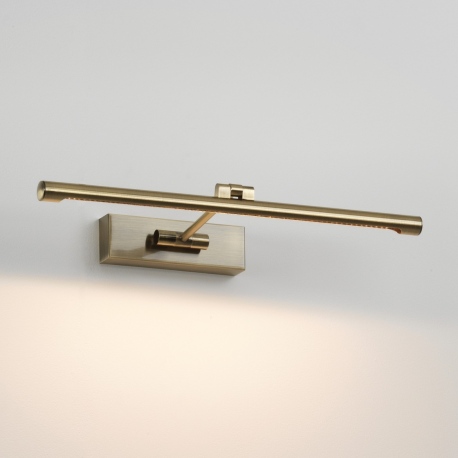 Goya 460 LED kinkiet oświetlenie obrazów LED szczotkowany antyczny mosiądz IP20 Astro Lighting