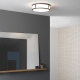 Mashiko 300 Round LED plafon łazienkowy LED brąz IP44 Astro Lighting