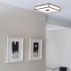 Mashiko 400 Square LED plafon łazienkowy LED brąz IP44 Astro Lighting