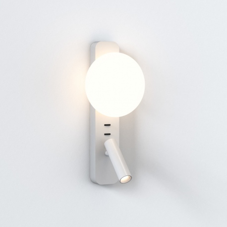 Zeppo Reader kinkiet do czytania z włącznikami matowy biały IP20 Astro Lighting
