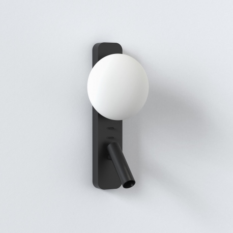 Zeppo Reader kinkiet do czytania z włącznikami matowy czarny IP20 Astro Lighting