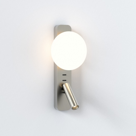 Zeppo Reader kinkiet do czytania z włącznikami matowy nikiel IP20 Astro Lighting