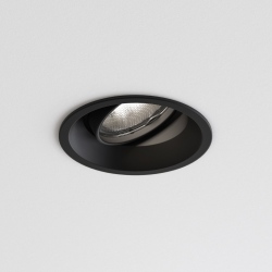 Minima Round ruchoma oprawa wpuszczana matowy czarny IP20