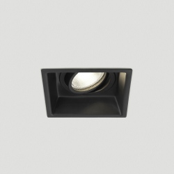 Minima Square ruchoma oprawa wpuszczana matowy czarny IP20