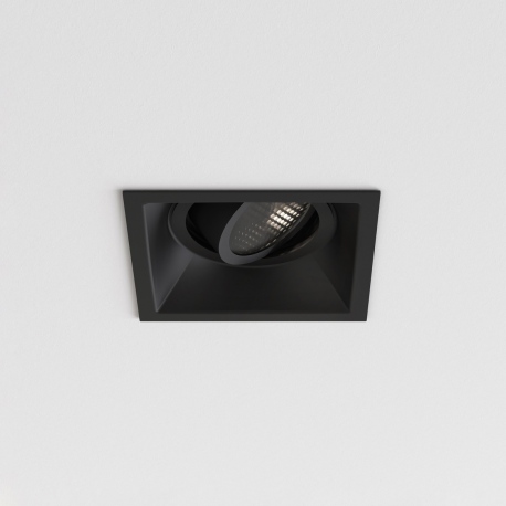Minima Slimline Square ruchoma atest ppoż oprawa wpuszczana matowy czarny IP20 Astro Lighting