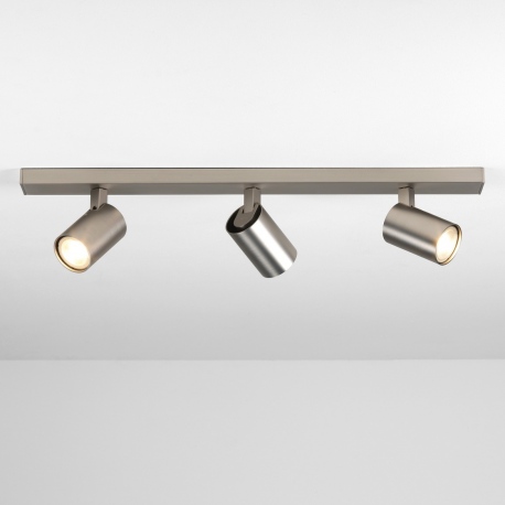 Ascoli potrójny na listwie listwa z reflektorami matowy nikiel IP20 Astro Lighting