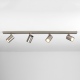 Ascoli poczwórny na listwie kinkiet reflektorek matowy nikiel IP20 Astro Lighting