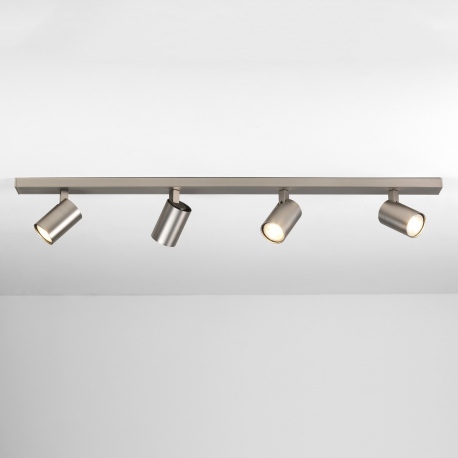Ascoli poczwórny na listwie kinkiet reflektorek matowy nikiel IP20 Astro Lighting